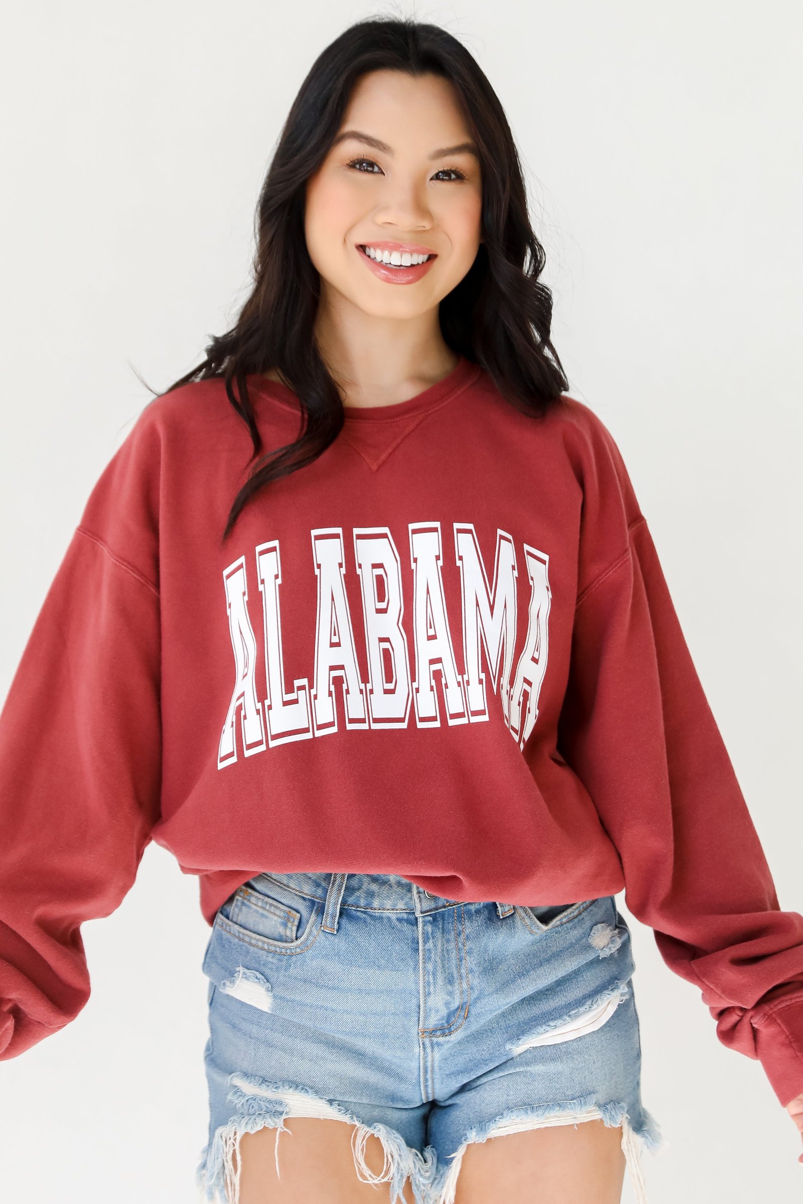 Crimson Alabama Sweatshirt AL14