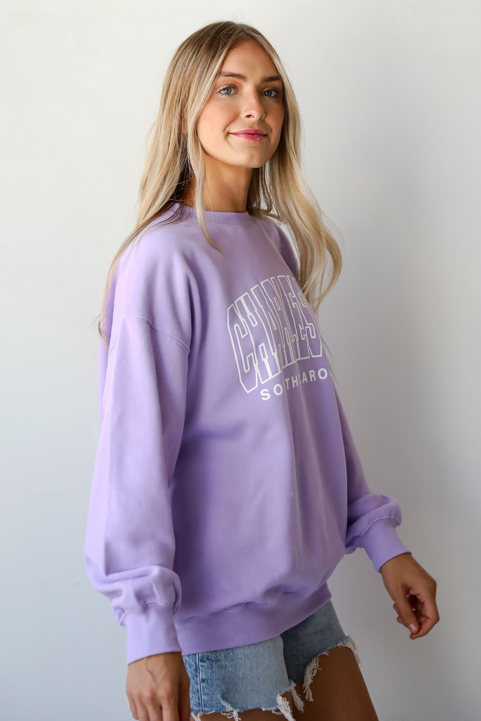 Lavender Charleston South Carolina Sweatshirt AL10